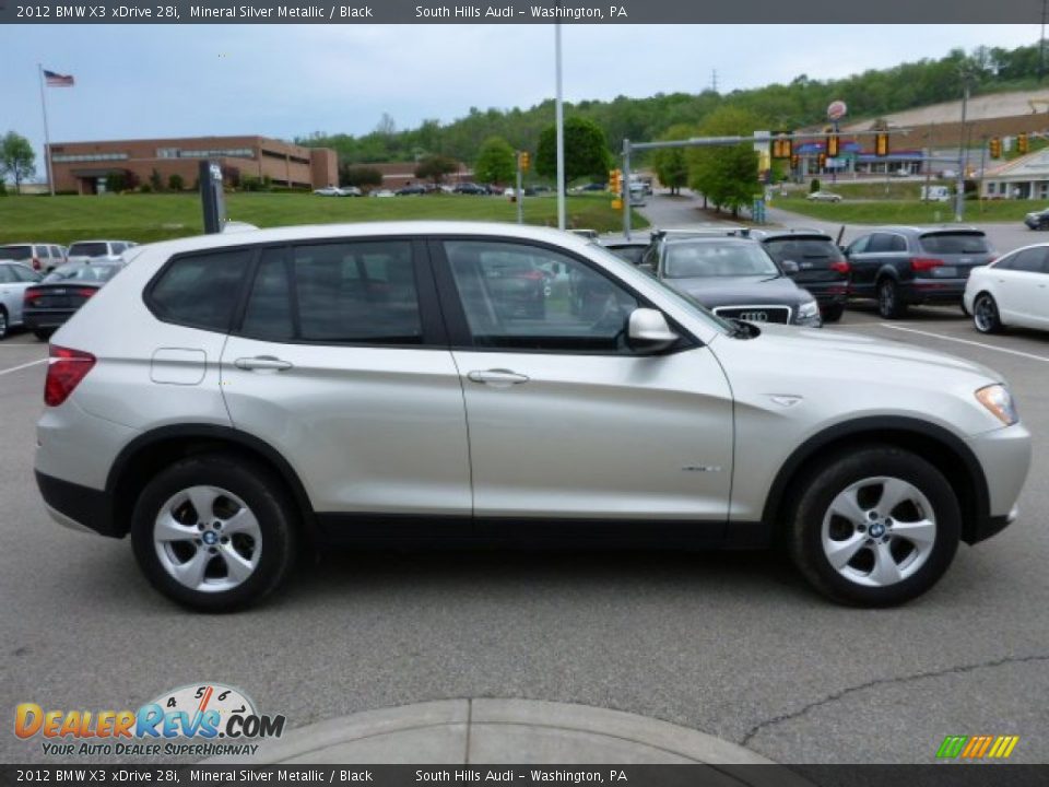 Mineral Silver Metallic 2012 BMW X3 xDrive 28i Photo #6