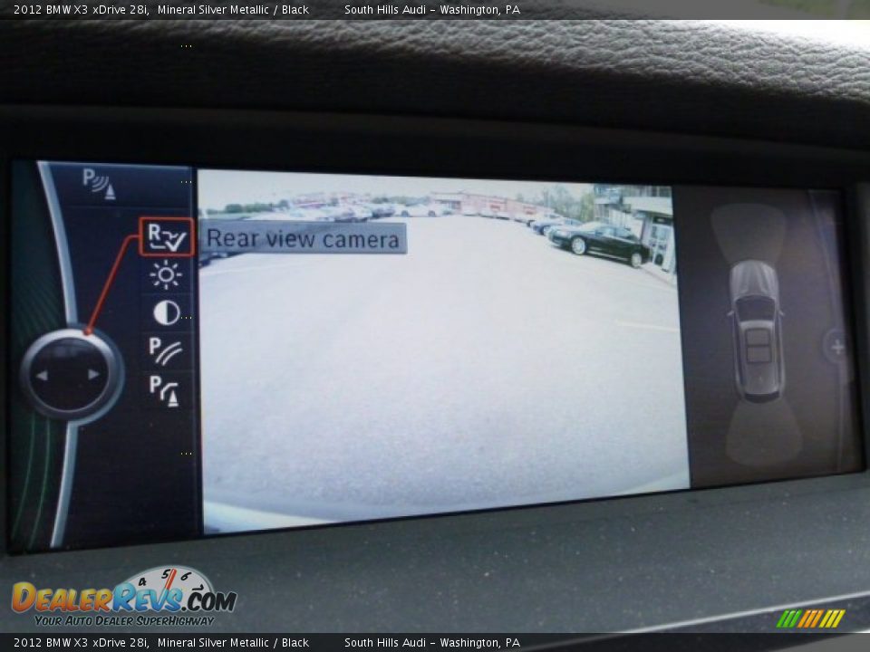 2012 BMW X3 xDrive 28i Mineral Silver Metallic / Black Photo #18