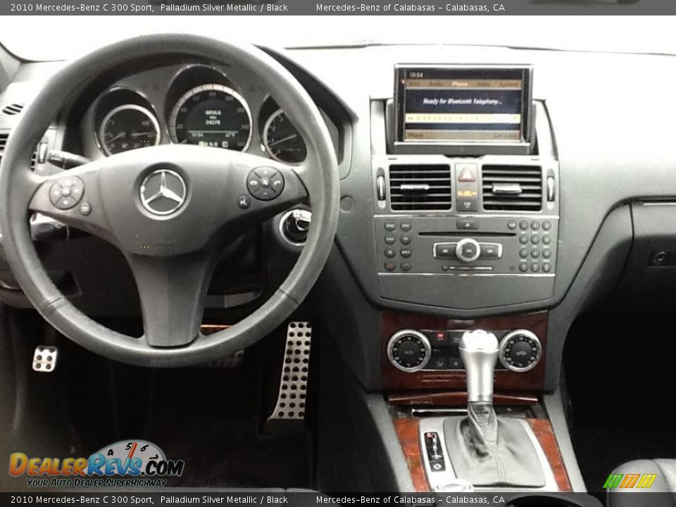 2010 Mercedes-Benz C 300 Sport Palladium Silver Metallic / Black Photo #3