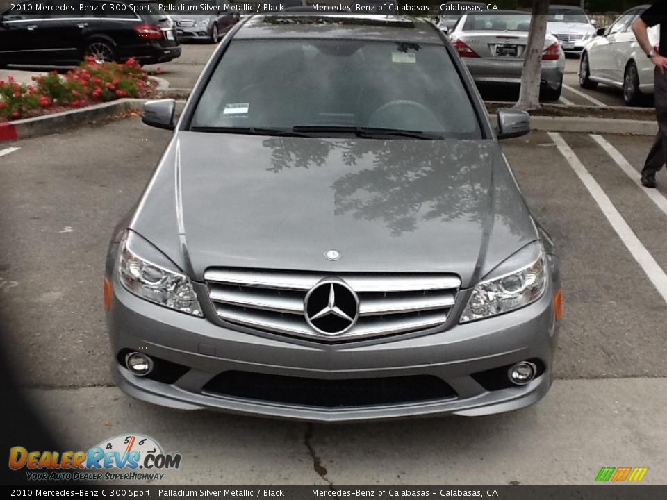2010 Mercedes-Benz C 300 Sport Palladium Silver Metallic / Black Photo #5