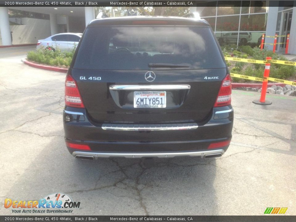 2010 Mercedes-Benz GL 450 4Matic Black / Black Photo #3
