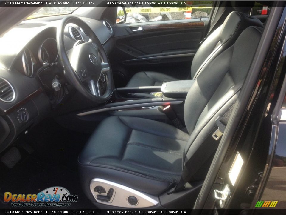 2010 Mercedes-Benz GL 450 4Matic Black / Black Photo #7