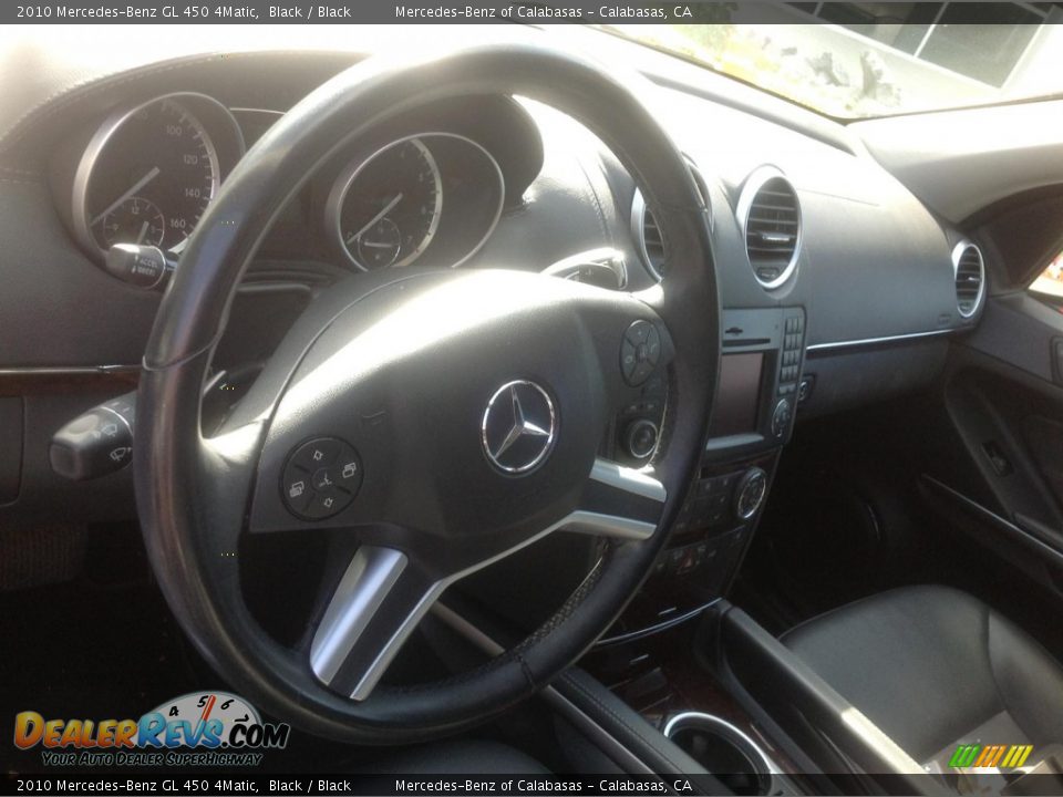 2010 Mercedes-Benz GL 450 4Matic Black / Black Photo #8