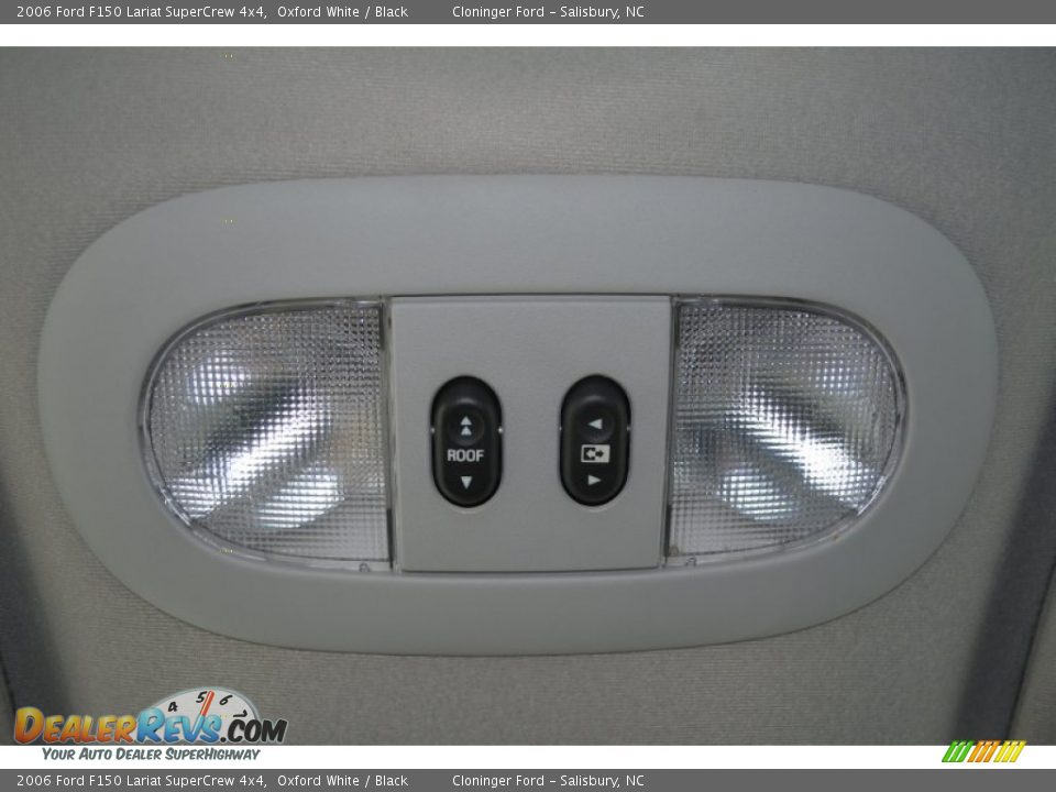 2006 Ford F150 Lariat SuperCrew 4x4 Oxford White / Black Photo #30