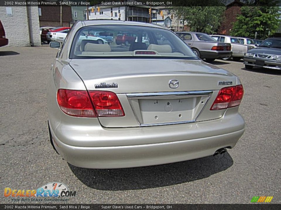 2002 Mazda Millenia Premium Sand Mica / Beige Photo #5