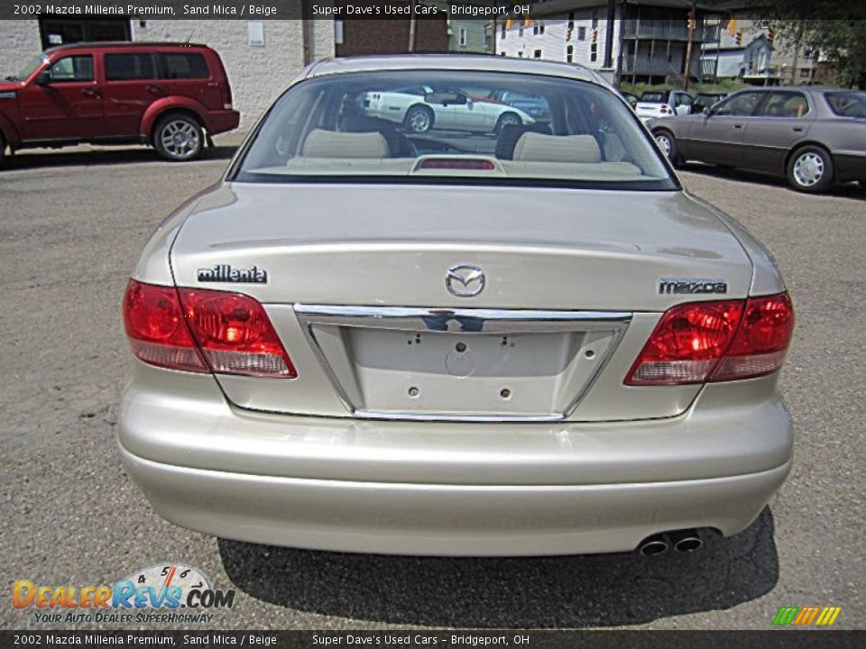 2002 Mazda Millenia Premium Sand Mica / Beige Photo #6