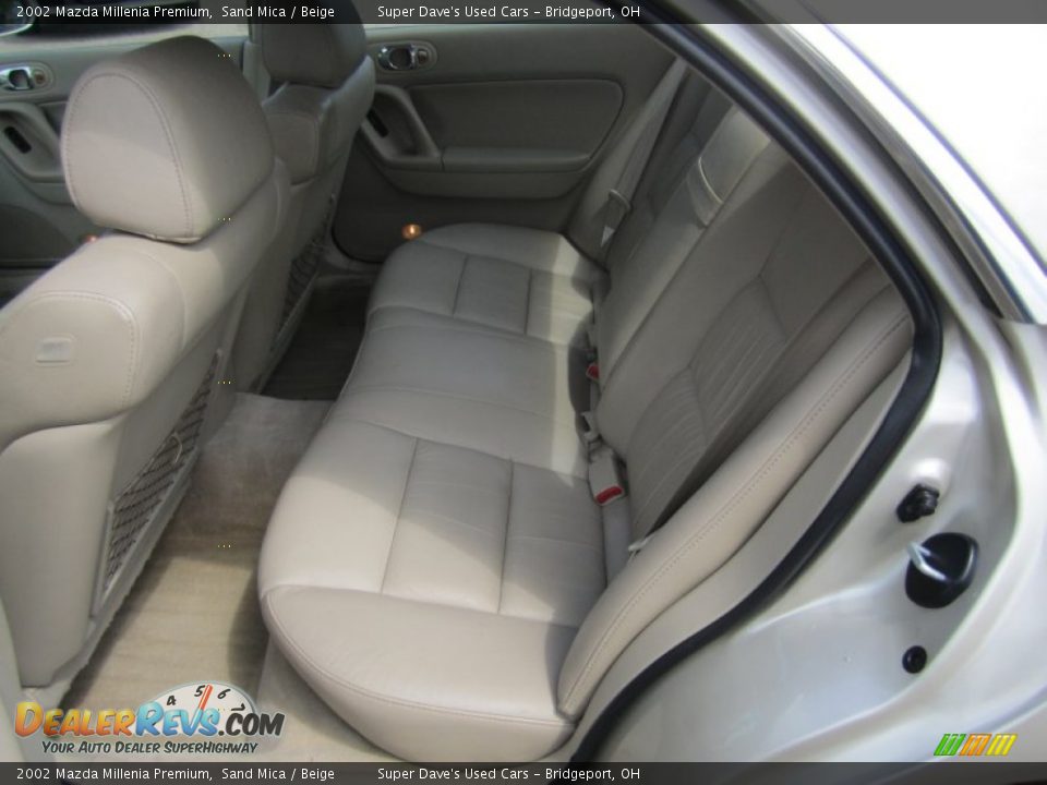 2002 Mazda Millenia Premium Sand Mica / Beige Photo #16