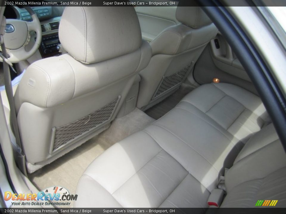 2002 Mazda Millenia Premium Sand Mica / Beige Photo #17