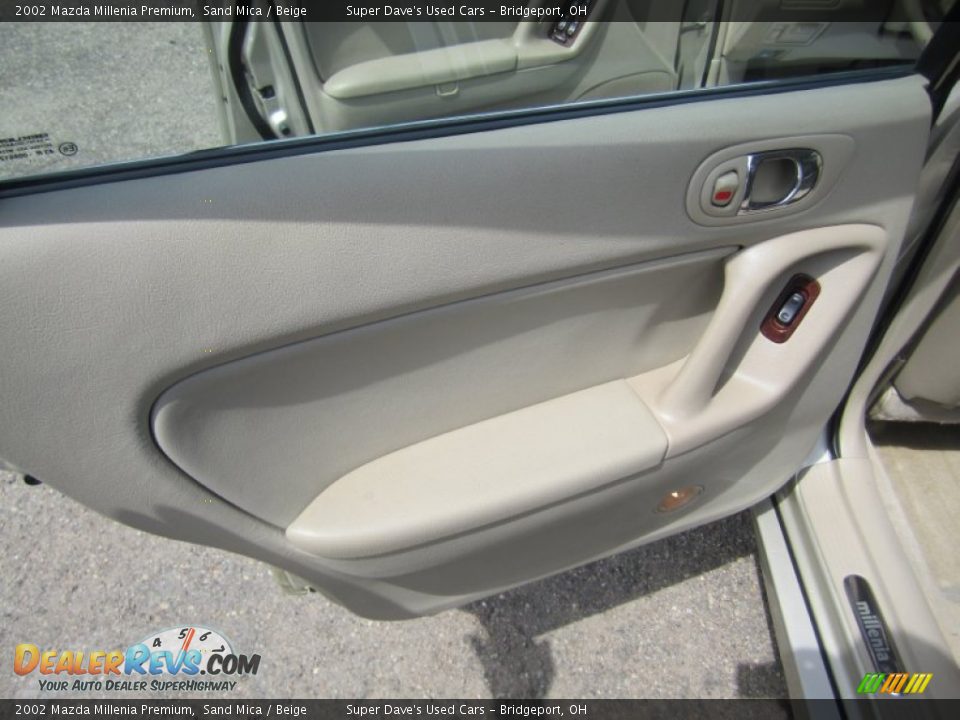 2002 Mazda Millenia Premium Sand Mica / Beige Photo #18