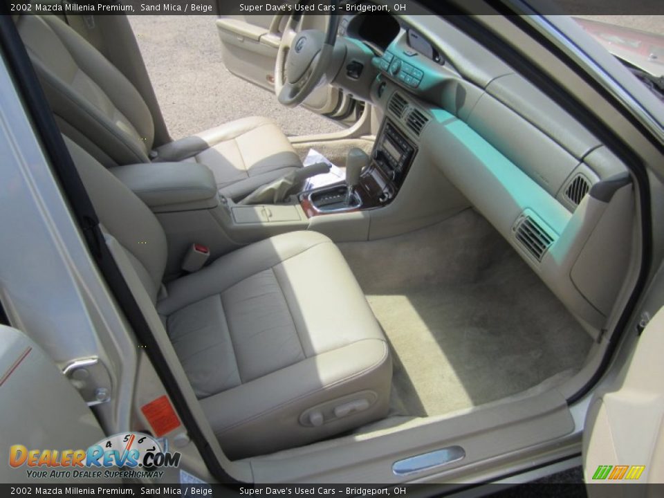 2002 Mazda Millenia Premium Sand Mica / Beige Photo #22