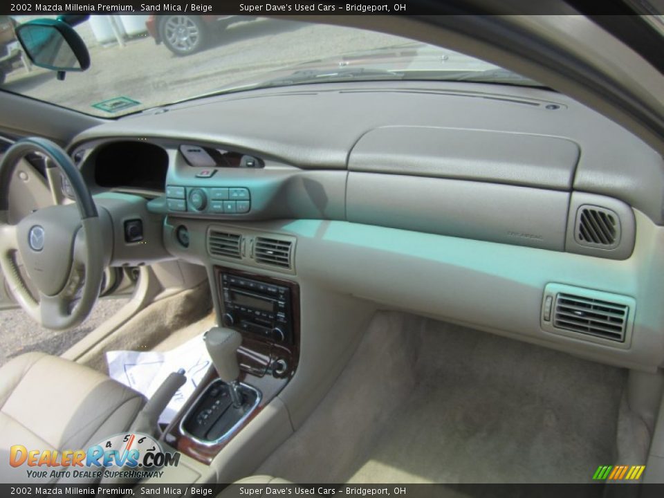 2002 Mazda Millenia Premium Sand Mica / Beige Photo #24