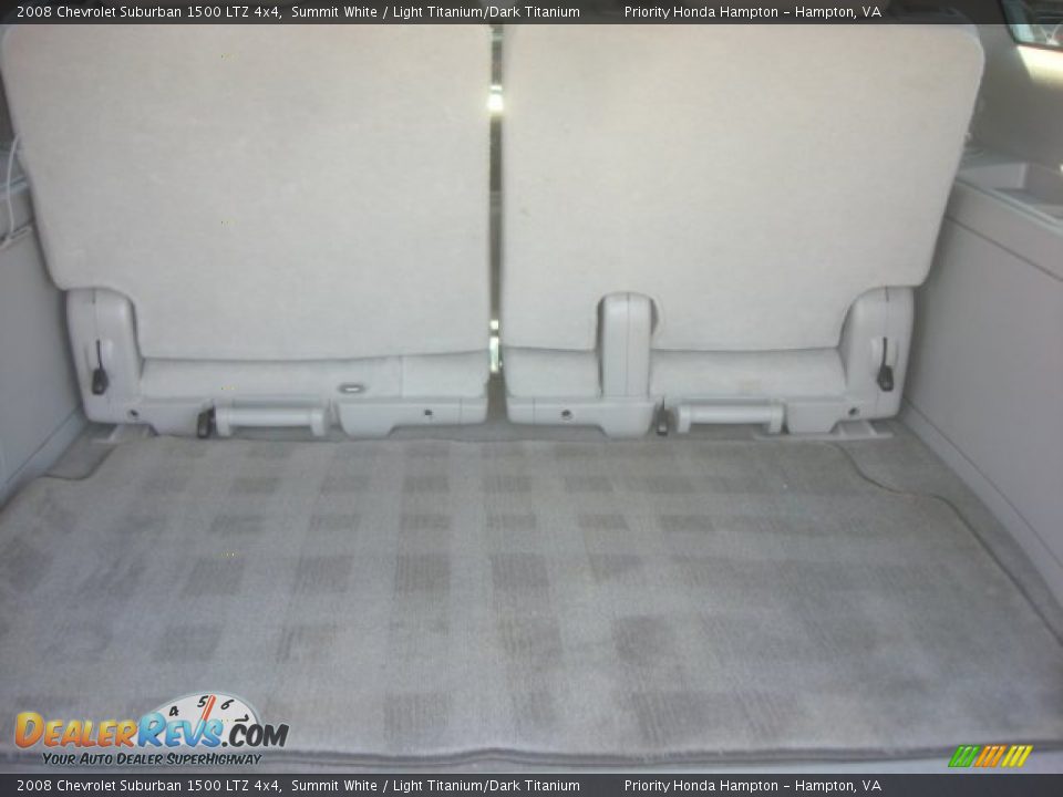 2008 Chevrolet Suburban 1500 LTZ 4x4 Summit White / Light Titanium/Dark Titanium Photo #14