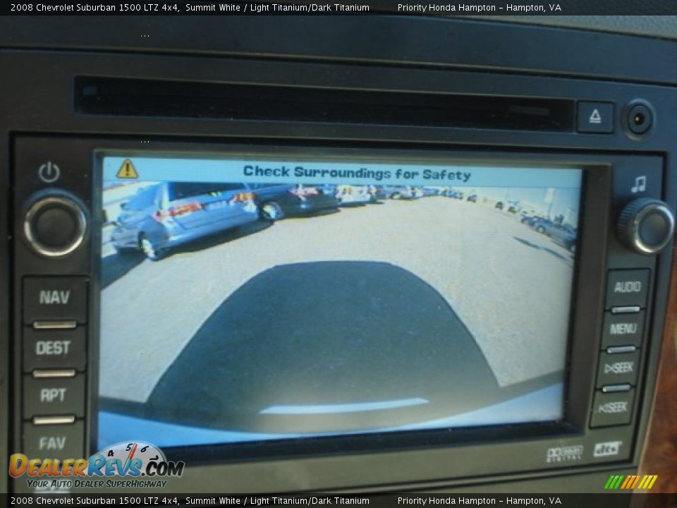 2008 Chevrolet Suburban 1500 LTZ 4x4 Summit White / Light Titanium/Dark Titanium Photo #27