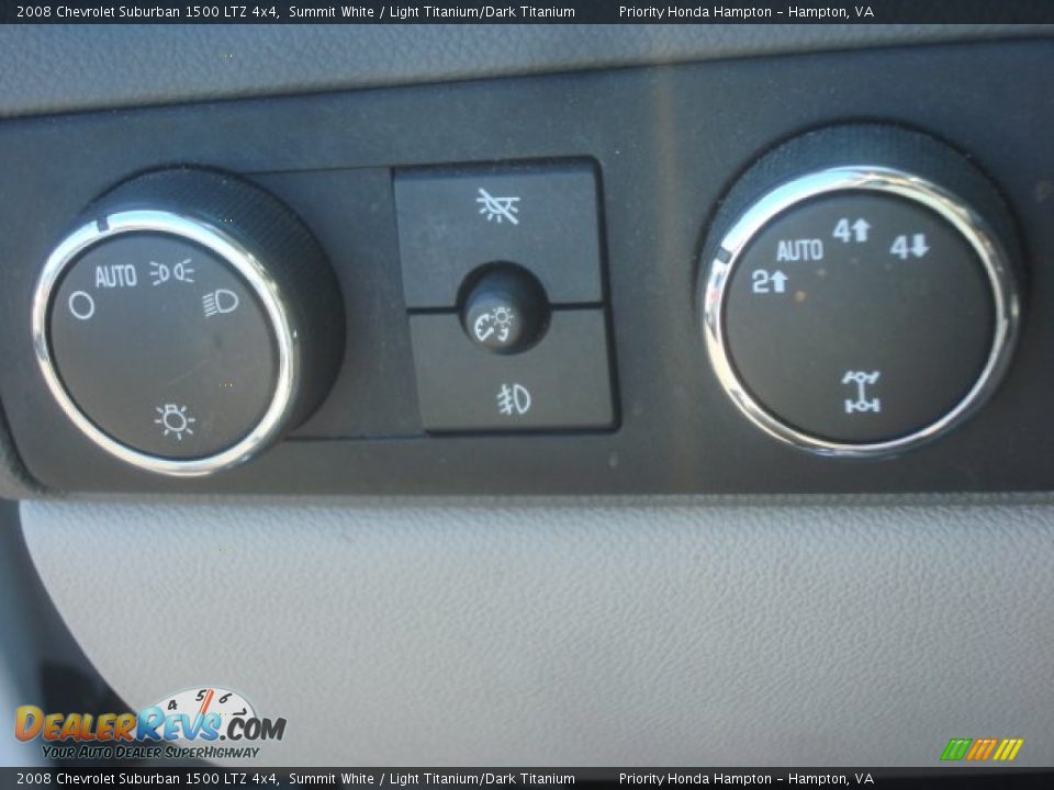 2008 Chevrolet Suburban 1500 LTZ 4x4 Summit White / Light Titanium/Dark Titanium Photo #28