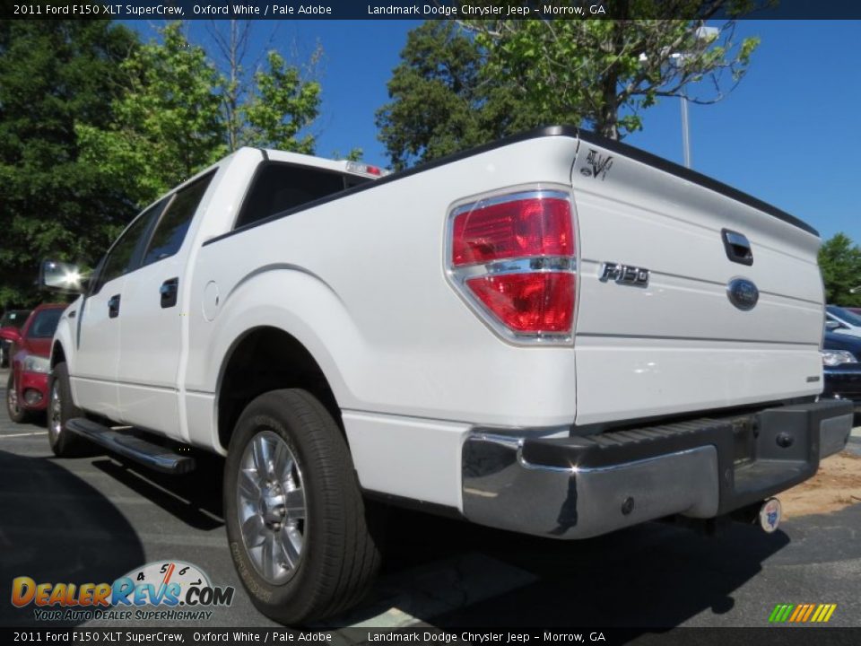 2011 Ford F150 XLT SuperCrew Oxford White / Pale Adobe Photo #2