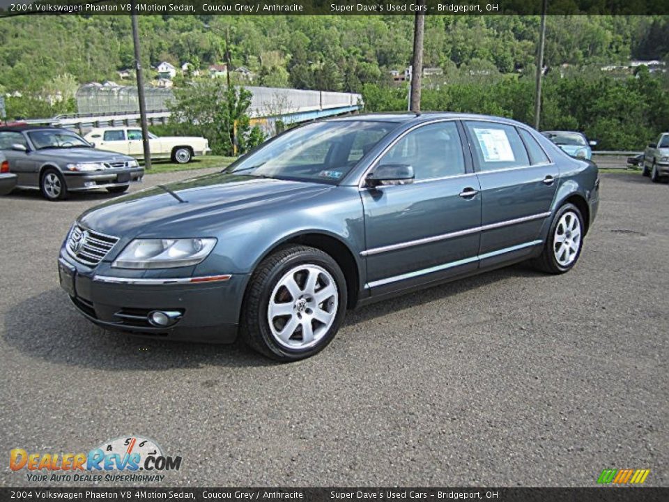2004 Volkswagen Phaeton V8 4Motion Sedan Coucou Grey / Anthracite Photo #15