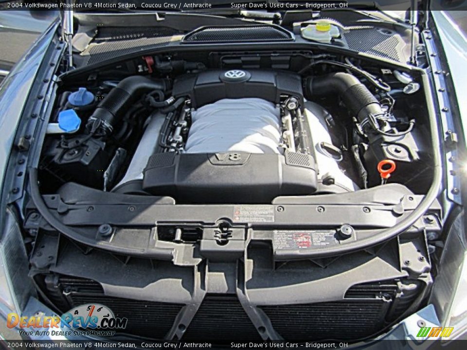 2004 Volkswagen Phaeton V8 4Motion Sedan Coucou Grey / Anthracite Photo #32