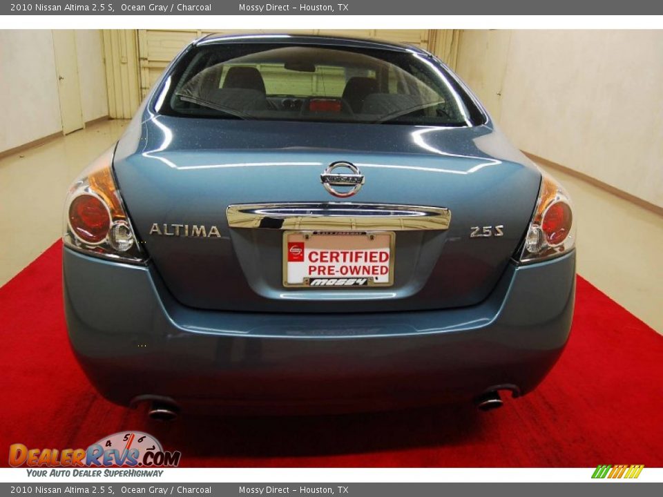 2010 Nissan Altima 2.5 S Ocean Gray / Charcoal Photo #5