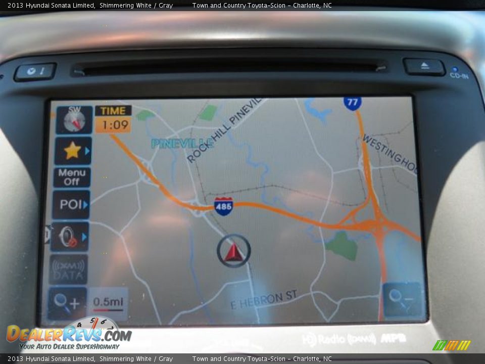 Navigation of 2013 Hyundai Sonata Limited Photo #21