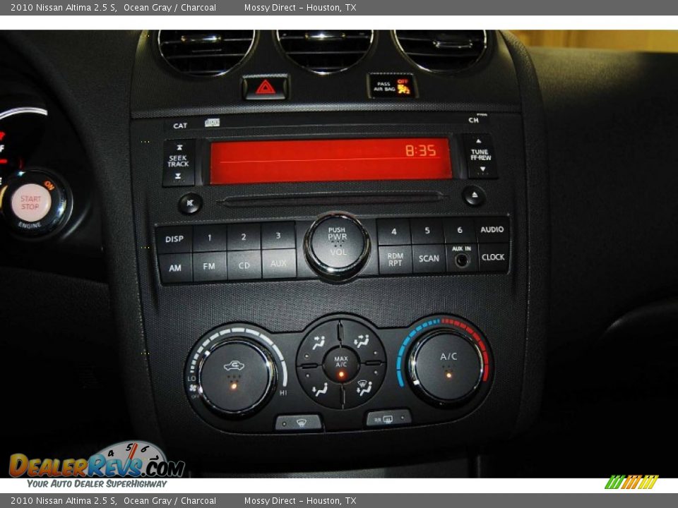 2010 Nissan Altima 2.5 S Ocean Gray / Charcoal Photo #20