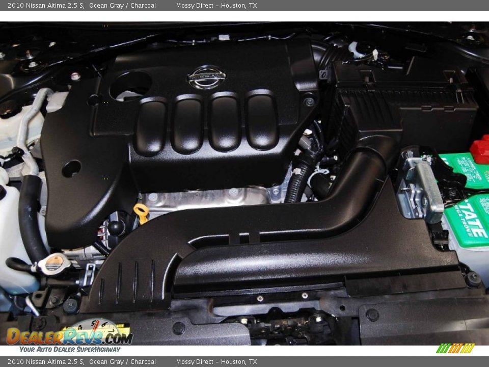 2010 Nissan Altima 2.5 S Ocean Gray / Charcoal Photo #23