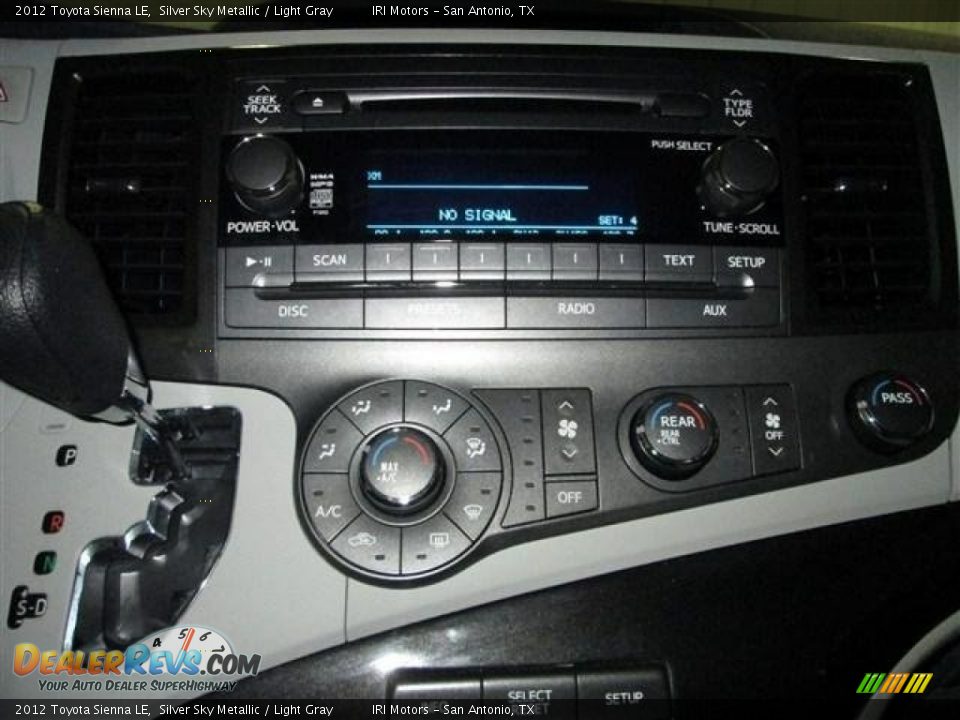 2012 Toyota Sienna LE Silver Sky Metallic / Light Gray Photo #14