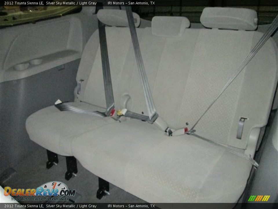 2012 Toyota Sienna LE Silver Sky Metallic / Light Gray Photo #21