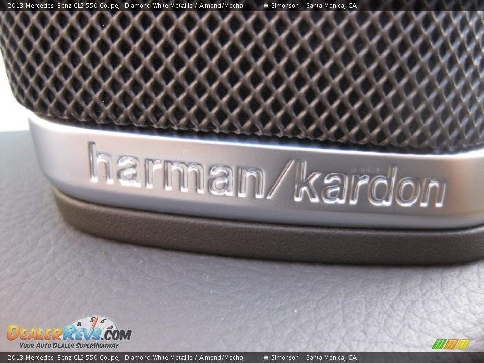 2013 Mercedes-Benz CLS 550 Coupe Diamond White Metallic / Almond/Mocha Photo #8