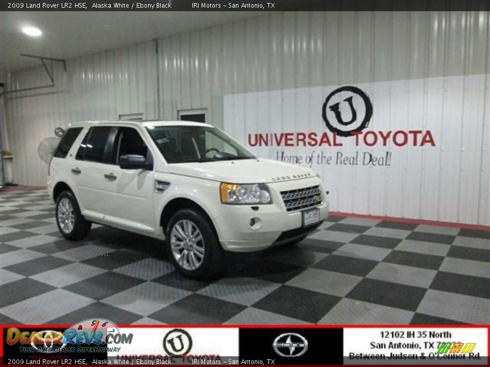 2009 Land Rover LR2 HSE Alaska White / Ebony Black Photo #1