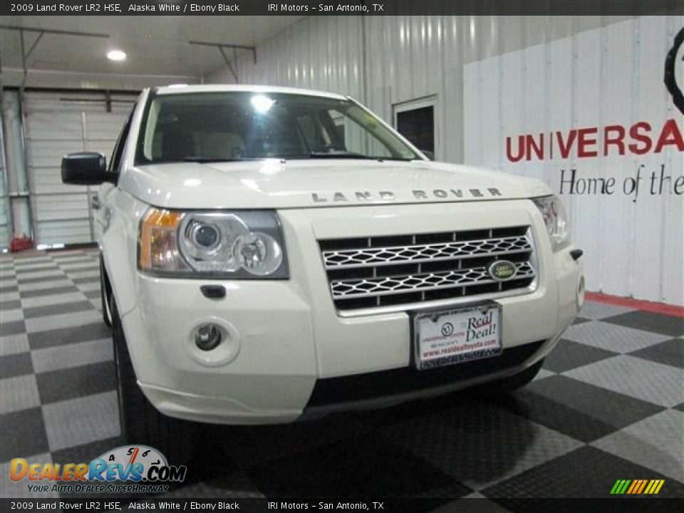 2009 Land Rover LR2 HSE Alaska White / Ebony Black Photo #2