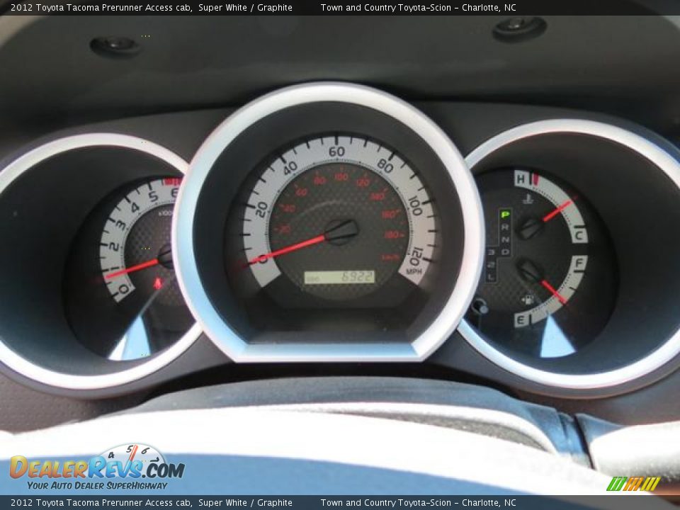 2012 Toyota Tacoma Prerunner Access cab Gauges Photo #16