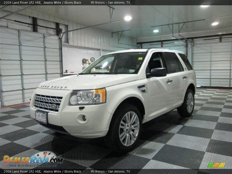 2009 Land Rover LR2 HSE Alaska White / Ebony Black Photo #3