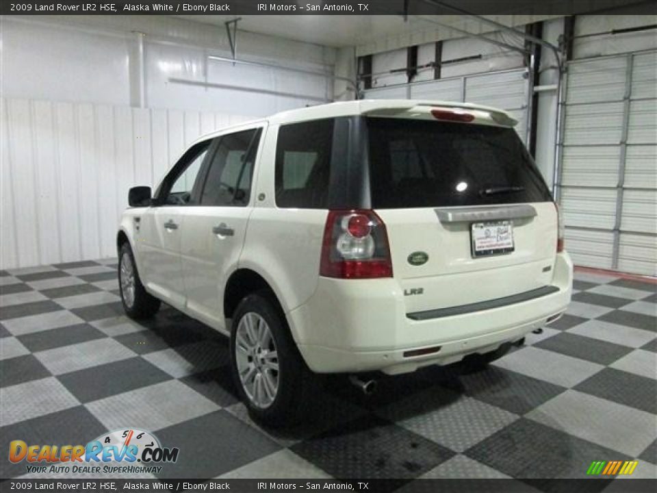 2009 Land Rover LR2 HSE Alaska White / Ebony Black Photo #5