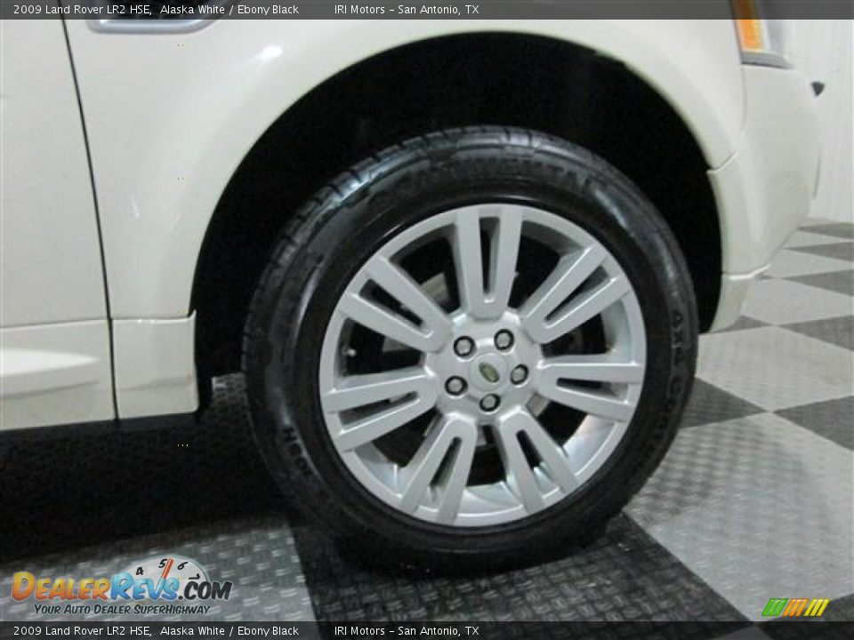 2009 Land Rover LR2 HSE Alaska White / Ebony Black Photo #8