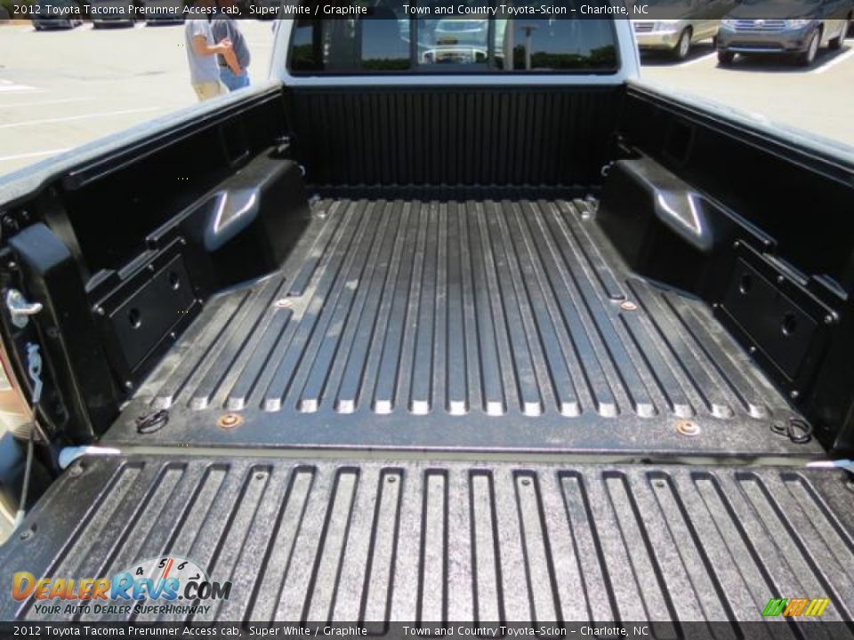 2012 Toyota Tacoma Prerunner Access cab Super White / Graphite Photo #29