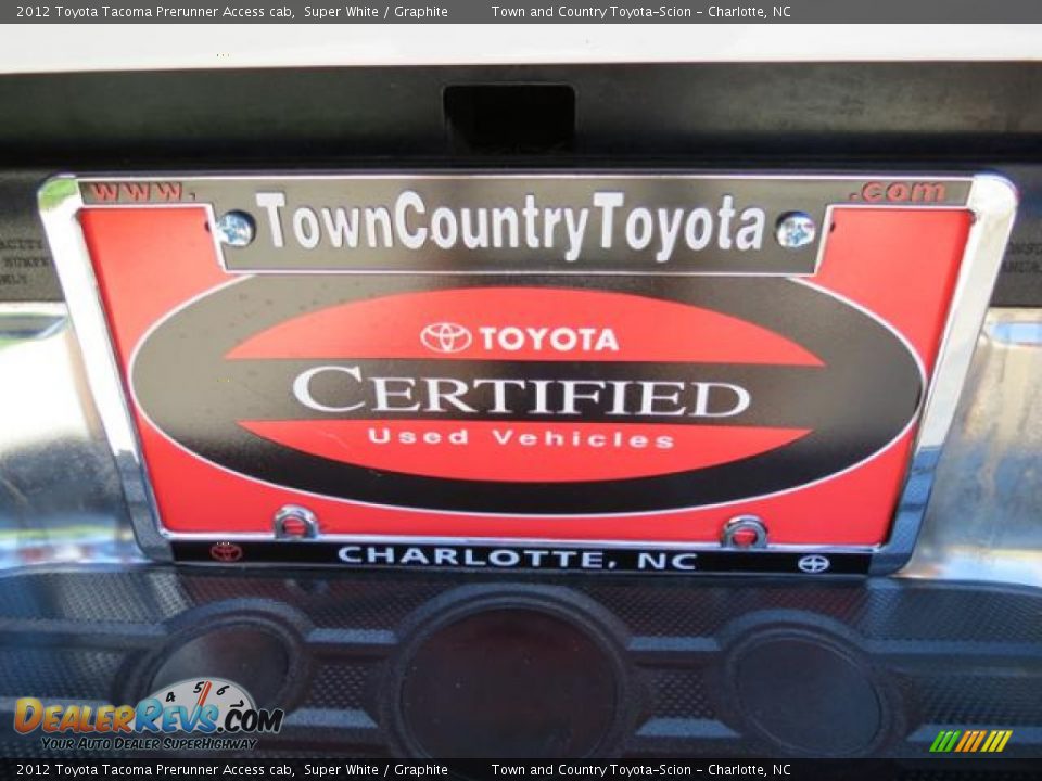 Dealer Info of 2012 Toyota Tacoma Prerunner Access cab Photo #35