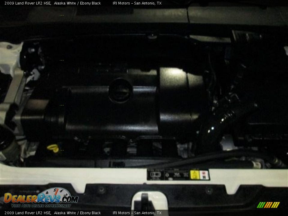 2009 Land Rover LR2 HSE Alaska White / Ebony Black Photo #23