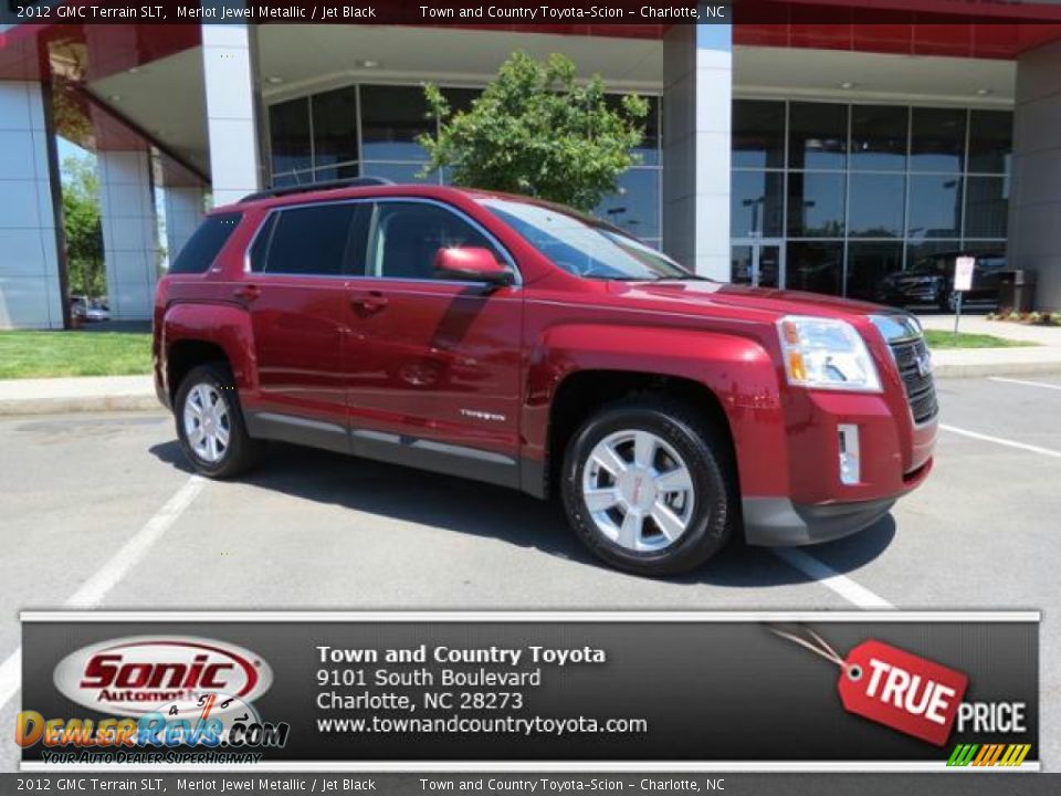 2012 GMC Terrain SLT Merlot Jewel Metallic / Jet Black Photo #1