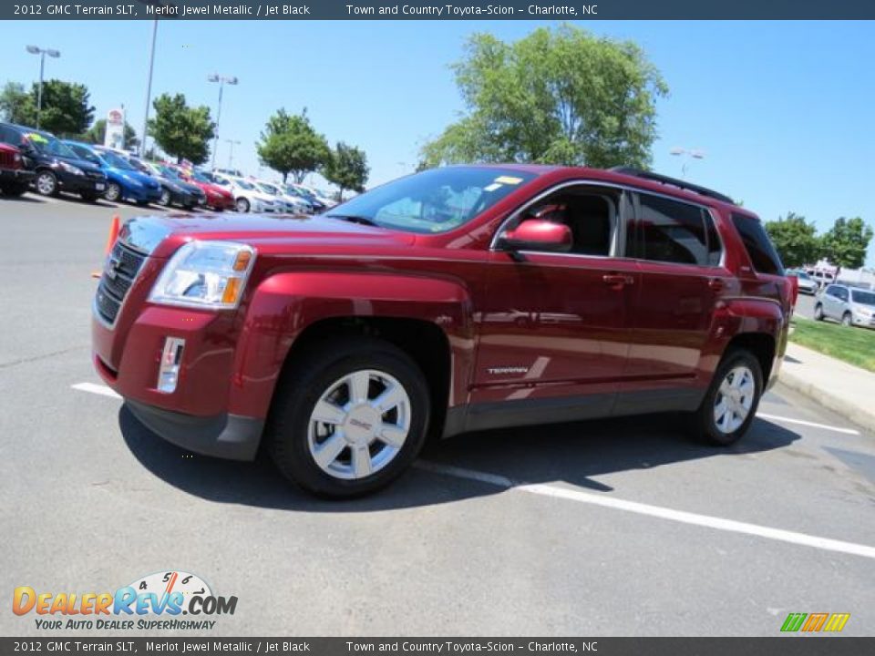 2012 GMC Terrain SLT Merlot Jewel Metallic / Jet Black Photo #3