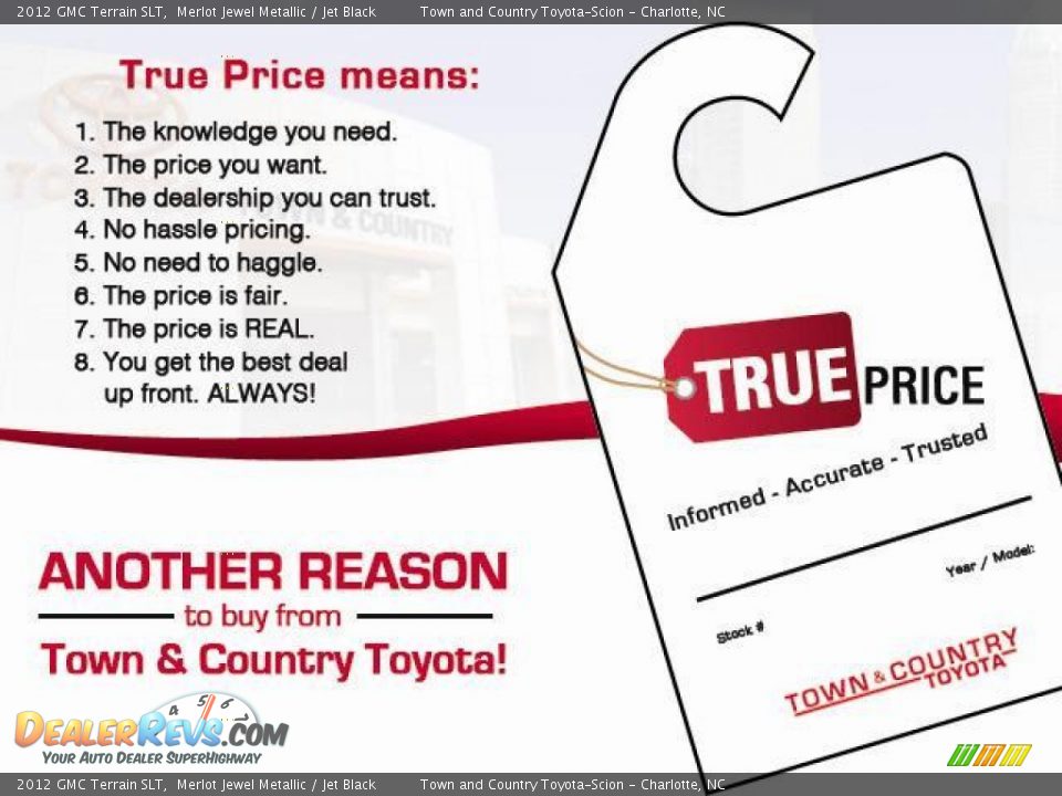 Dealer Info of 2012 GMC Terrain SLT Photo #5