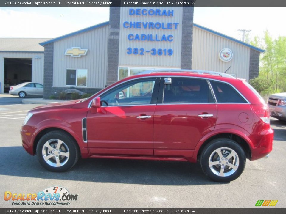 2012 Chevrolet Captiva Sport LT Crystal Red Tintcoat / Black Photo #1