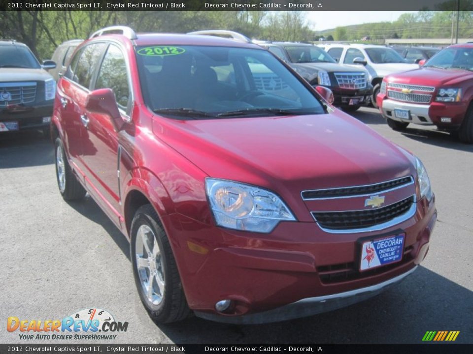 2012 Chevrolet Captiva Sport LT Crystal Red Tintcoat / Black Photo #2