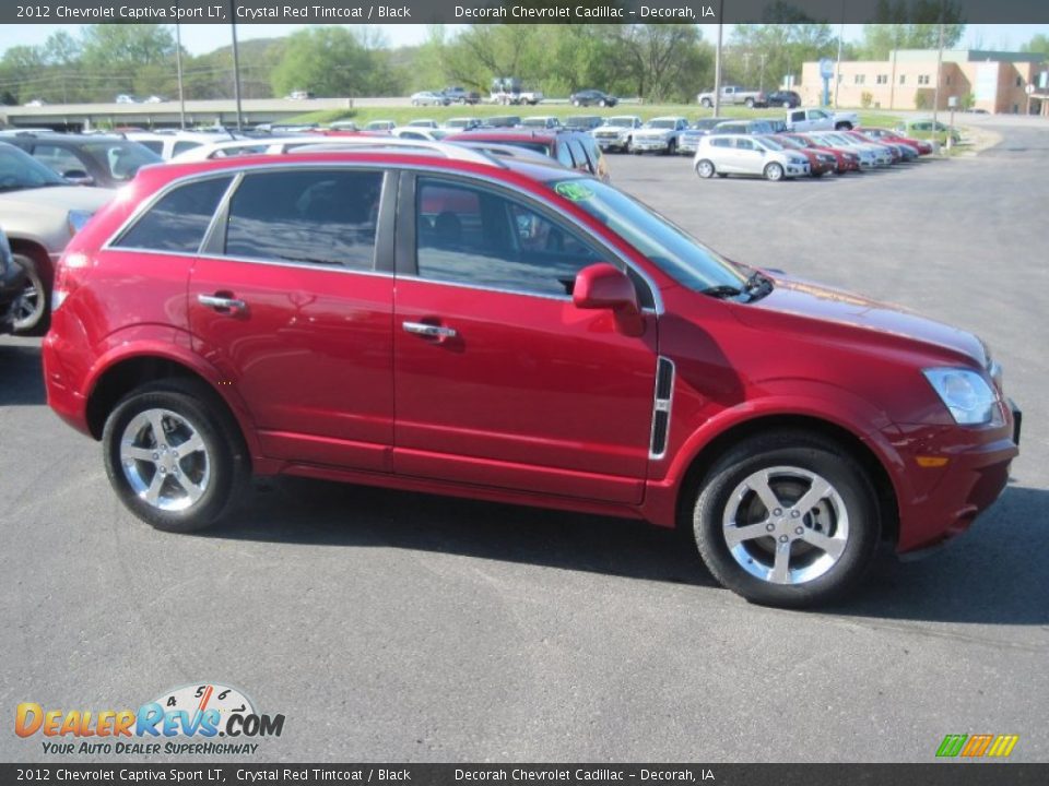 2012 Chevrolet Captiva Sport LT Crystal Red Tintcoat / Black Photo #3