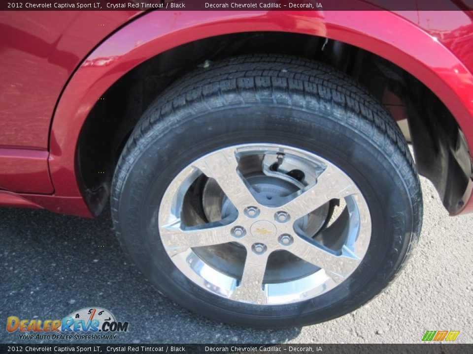 2012 Chevrolet Captiva Sport LT Crystal Red Tintcoat / Black Photo #5