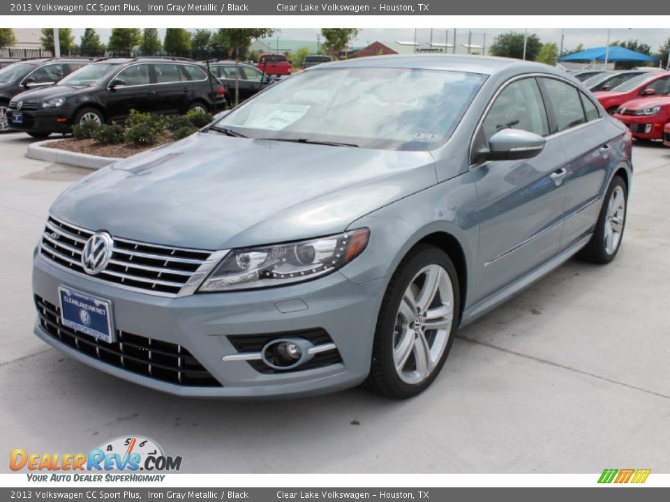 2013 Volkswagen CC Sport Plus Iron Gray Metallic / Black Photo #3