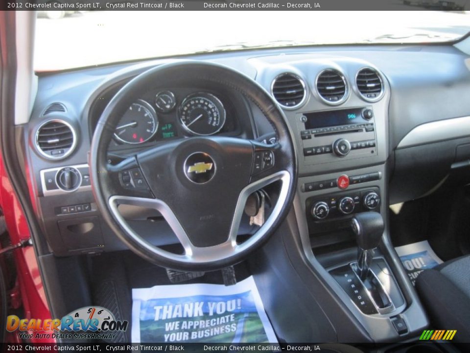 2012 Chevrolet Captiva Sport LT Crystal Red Tintcoat / Black Photo #8
