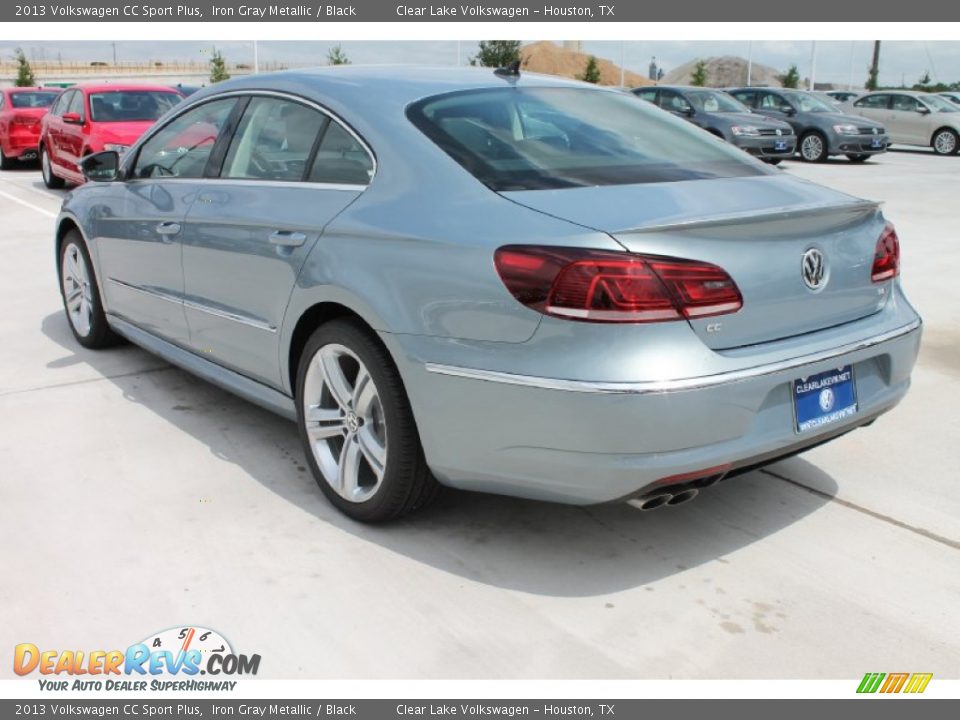 2013 Volkswagen CC Sport Plus Iron Gray Metallic / Black Photo #7