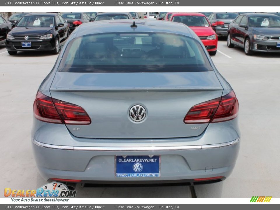 2013 Volkswagen CC Sport Plus Iron Gray Metallic / Black Photo #8