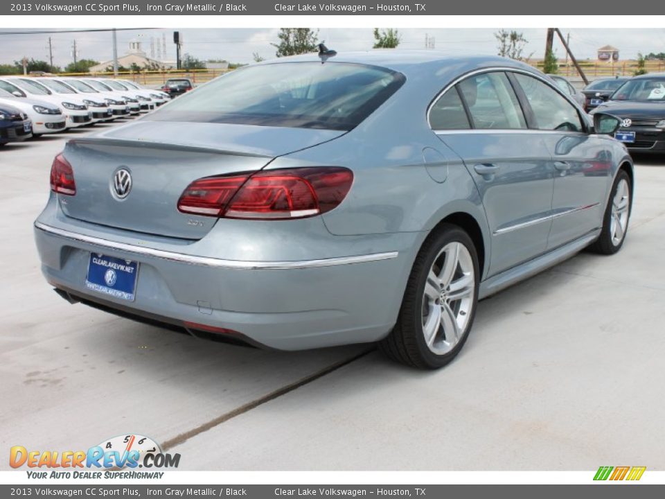 2013 Volkswagen CC Sport Plus Iron Gray Metallic / Black Photo #9