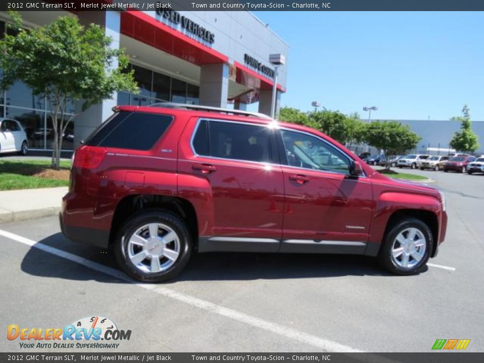 2012 GMC Terrain SLT Merlot Jewel Metallic / Jet Black Photo #34